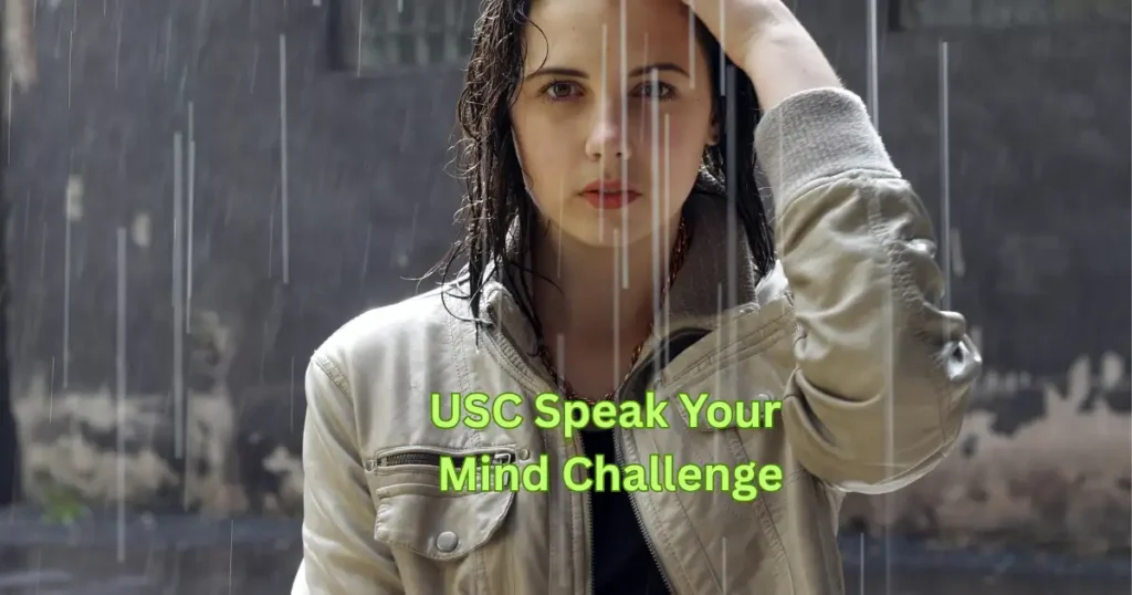 USC Speak Your Mind Challenge Trending Mental Health Campaign